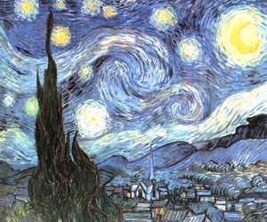 �Qu� significa la pintura de la noche estrellada?