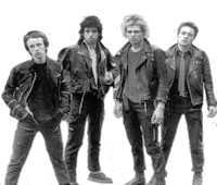 Integrantes de la banda The Clash