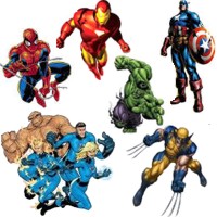 Breve historia de los personajes Marvel