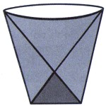 Modelo de vaso de papel para beber II