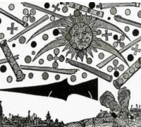 Como fue el fenómeno celeste en los cielos de Núremberg en 1561