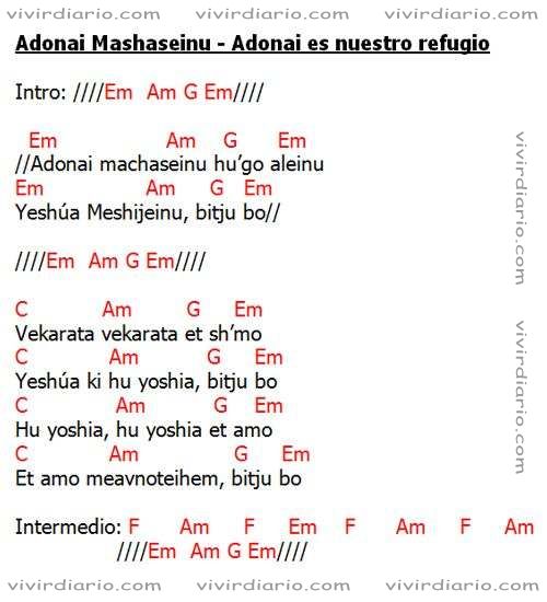 Adonai Mashaseinu