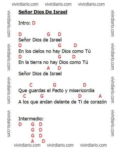 Letra de Dios de Israel Adam ben Joshua