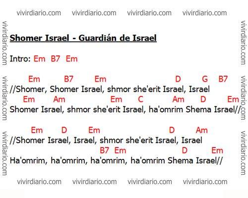 Acordes Guardi�n de Israel