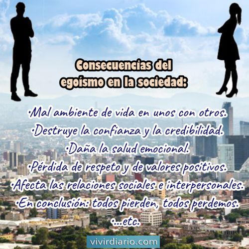 Consecuencias y ejemplos del egoísmo en la sociedad